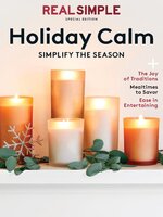 Real Simple A Season of Calm